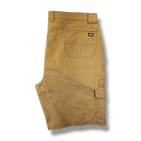 Dickies Ripstop Ultimate Cargo Brown Shorts Multi Use Pockets Men's 44 - Picture 14 of 16